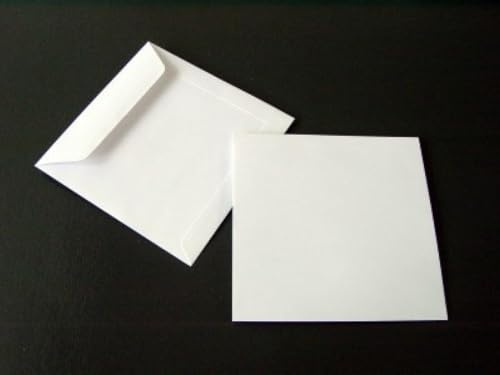 Briefumschläge 155x155mm 120g/qm haftklebend VE=100 Stück weiß