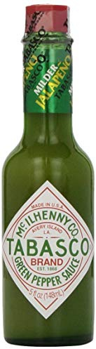 Tabasco Green Jalapeno Pepper Sauce 5 Ounce (Pack of 6)