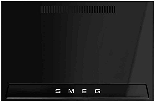 Smeg KIT1TR41N Victoria - Respaldo para cocina, color negro brillante, 110 cm
