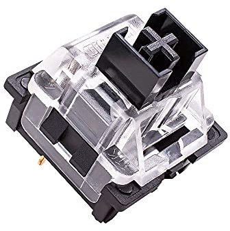 OUTEMU (Gaote) Switch 3 Pin Keyswitch DIY Replaceable Switches for Mechanical Gaming Keyboard (Black)