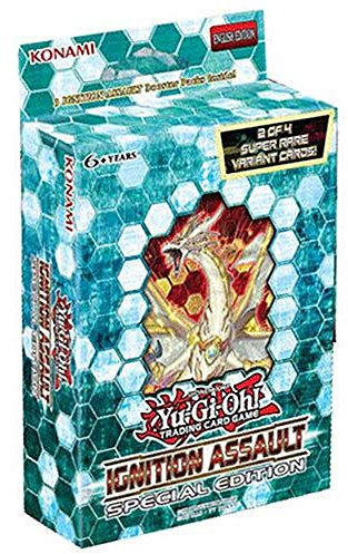 Yu Gi Oh- Box Special Edition, Colore Nero/Celeste, TCG383SEDIS