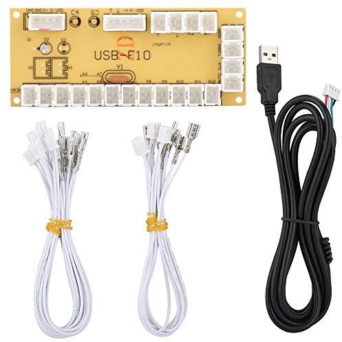 USB Encoder, Generic Game Controller PC Game Joystick Circuit Board, Controller Control Board Assembly for PC Fighting Games [Videospiel]