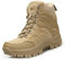 IYVW A09 Herren militärische Taktische Kampfstiefel Verschleißfeste wasserdichte Wüsten Schuhe Außenbereich Einsatzstiefel Rutschfeste Camping Trekking Wander Stiefel Wüstengelb 40EU