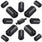 Ferritkern Filter 12 pcs Ferrite Core Rauschunterdrückung Kabel Ringkern Kabel Kabel Ferrit Ferritkern Entstörfilter Ferritkern 9mm Noise Filter Clip für Kabel RFI EMI Rauschunterdrückung