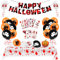 Bluelves Halloween Decorazioni Kit, Festone Happy Halloween, Tovaglia di Sangue di Halloween, Halloween Palloncini Set, Tatuaggi Halloween, per Feste di Halloween Casa