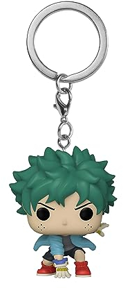 Funko Pop! Keychains: My Hero Academia (MHA) - Izuku Midoriya - (MHA) - Deku with Gloves - Mini-Figurine en Vinyle à Collectionner Porte-clés Fantaisie - Cadeau de Noël - Idée de Cadeau - Anime Fans