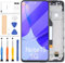 para Xiaomi Redmi Note 10 5G Pantalla Reemplazo Compatible para Xiaomi Poco M3 Pro 5G LCD con Marco Redmi Note 10 5G Pantalla LCD Touch Digitalizador M2103K19PG M2103K19PI Asamblea Piezas Kit