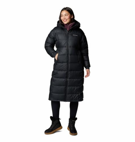 Columbia Femme Pike Lake 2 Long Jacket Doudoune, Noir, S EU