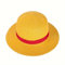 Sombrero de réplica de Cosplay Monkey D. en tejido de paja