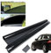 Sichtschutz Autofenster Tönungsfolie 50x300cm, Verdunkelung Auto Fenster Camping Sonnenschutz Folie Mit UV Schutz, Fensterfolie Schwarz Für Fahrzeuge Sonnenschutz (VLT 1%)