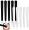 Molain 10Pcs Plastic Cosmetic Spatula Reusable Cosmetic Mask Mixing Spoon Spatulas Stick Applicator Beauty Facial Tools for Facial Skin Care DIY Mask Mixing and Sampling Tool