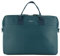 MOBILIS Sacoche pour Ordinateur Portable 11-14, Sac à Bandoulière PC/Tablette, Compatible MacBook 13, Aspect Cuir, Bleu Prusse