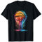 Bunte Basketball Basketballspieler Korb Körbchen T-Shirt