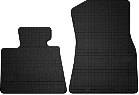 Wielganizator Automatten-Set – Passend für BMW X5 G05 (2018-) – Gummimatten – Autozubehör – Auto Fußmatten – 2-teilig – Schwarz