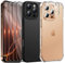 New Horrizon 7 in 1 with [2x for iPhone 16 Pro Max Case [LifetimeSupport] + [4-Pack Glass Screen Protector + 1x Camera Lens Protector, Shockproof Silicone Phone Cases for iPhone 16 Pro Max[7-Pack]