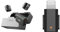 DJI Mic Mini (2 Sender + 1 Empfänger + Ladeschale) mit Mic Mini Handy-Adapter (Lightning), Ultraleicht, Detailreicher Audio, 48 Std. Nutzung, Geräuschunterdrückung, Wireless Mikrofon, Vlog, Streaming