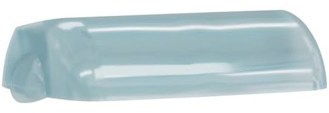 6 Stück Deckel REplast für Abfallbehälter | recycelter Kunststoff, transparent, L: 33,5cm, B: 22,5cm, H: 9cm, Deckel für Abfallbehälter, Müllbehälter, Mülleimer