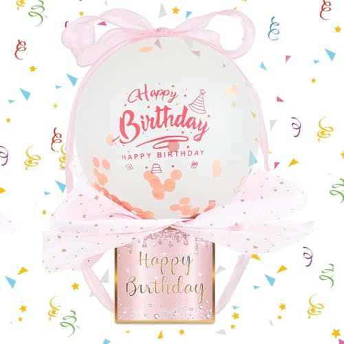 Geldgeschenke Geburtstag überraschungsbox, Überraschungsbox mit Luftballon, Geldgeschenk Box, Kleine Ostergeschenke, Luftballon Pull Up Geburtstag Geldgeschenk, Kleine Geschenke Ostern