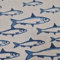 Stoff Meterware pflegeleicht Fische natur blau maritim Meer Hering Dekostoff Vorhangstoff Tischdeckenstoff