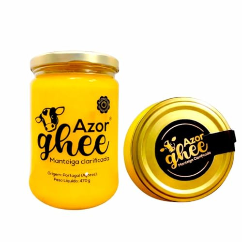AzorGhee – Ghee Premium Artesanal de las Azores | Mantequilla Clarificada 100% Natural | Sin Lactosa, Sin Caseína y Sin Aditivos | Calidad Gourmet Reconocida en Francia