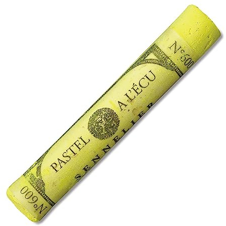SENNELIER Extra-Soft French Pastel for Professional Artists, Lemon Yellow 600