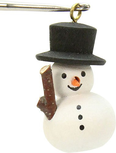 Baumbehang Schneemann zum Hängen, vom Erzgebirge