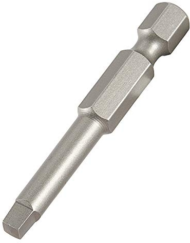 Trend Snappy Robertson No3 Square Drive Bit, 50mm, Pack of 3 | Quick Release Compatible Robertson No3 Square Drive Bits For Faster Bit Changes, SNAP/SQ/3