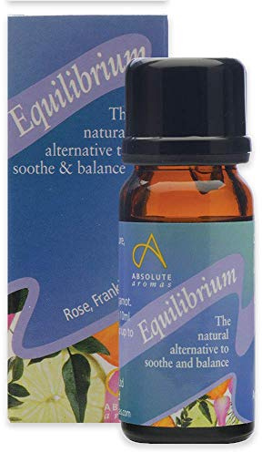 Absolute Aromas Equilibrium Essential Oil Blend 10ml - Pure Natural, Undiluted - for Aromatherapy and Diffusers