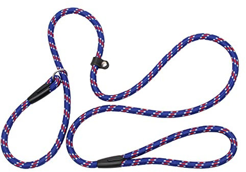 Zhichengbosi Slip Lead for Dogs, Dog Training Slip Leash Rope, 150 cm Nylon Adjustable Pet Lead For Small Medium Dogs