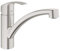 GROHE Miscelatore Cucina Eurosmart 33281DC2, Argento (Satinato), Bocca bassa, Bocca girevole