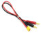 VUNIVERSUM Original Premium Ladekabel mit XT30 Stecker Goldstecker auf 4mm Bananenstecker 30cm 14AWG Silikon Kabel für Lipo Akku Modellbau