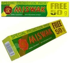Pâte Dentifrice naturel Miswak (Siwak) Sans saveur