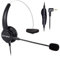 VoiceJoy - Cuffie con controllo volume, silenzio+jack standard da 2,5 mm per Cisco SPA Series Spa303 Spa504g e altri, Polycom Soundpoint IP 320 330, Linksys, Cortelco