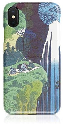 Tirita Hard Phone Case Cover Compatible with iPhone 7/8 / SE 2020 / SE 2022 Japanese Art Hokusai The Amida Falls