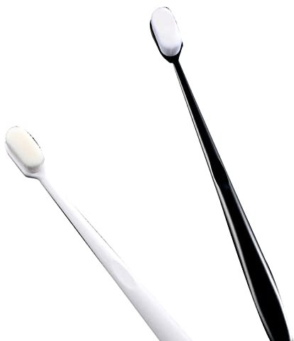 Extra weiche Zahnbürste Ultra Borsten Adult Micro 12000 Floss Borsten 4 Stück