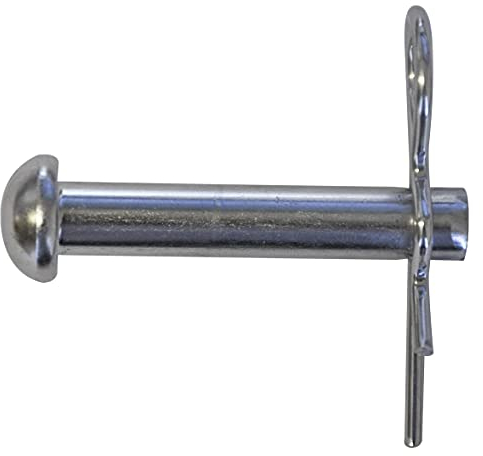 GREENSTAR - Axe Attelage pour Accessoires Autoportés - Attelage Compatible avec la Gamme Turfmaster - Longueur 55 mm / Ø12,7 mm