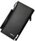 A-QMZL Portafoglio lungo da uomo Borsa da uomo Portafoglio pelle con cerniera Portamonete borsa da viaggio per cellulare con cinturino da polso (Nero)