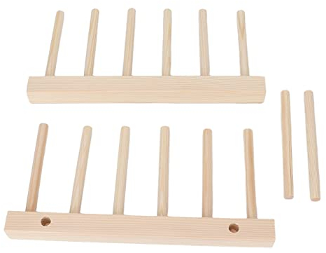 Desk Photo Display, Pattern Making Wooden Display Holder for Artworks for Framed Pictures for Plates
