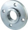 Fittingteile - Rohrflansche Gewindeflansche DIN 2566 - DN 40 - bis 16 bar (Werkstoff: Stahl verzinkt - Gewindegröße: Rp 1-1/2)