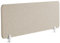 Schreibtisch Trennwand Akustik Polster beige 130 x 40 cm Schallschutz Wally