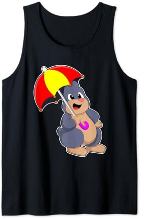Maulwurf Regenschirm Tank Top