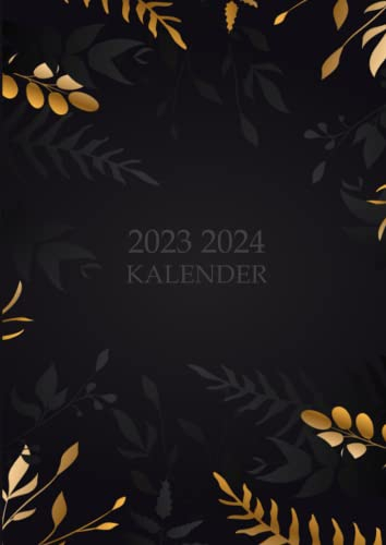 2023 2024 kalender: XXL Großformat DIN A4 , Mai 2023- APRIL 2024 , buchkalender 1 tag eine seite , 388 seiten,12 zwölf monate , Jahresplaner , Terminplaner tag für tag Kalender , marmor schwarz