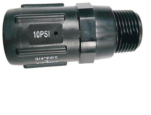 Pressure Regulator, Drip Irrigation Pressure Reducer Garden Irrigation System Hose Pressure 30PSI 3/4 Water Pressure Regulator Valve