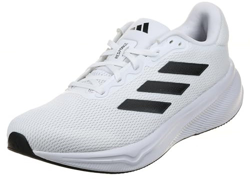 adidas Herren Response Laufschuh, Ftwwht Cblack Ftwwht, 46 EU