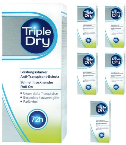 Triple Dry Anti-Transpirant Roll-On 50 ml 6er