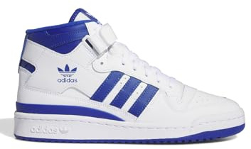 adidas Forum Mid Unisex Freizeitschuhe IG3755 Weiß, weiß - white (white), 45,5