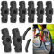 Hejo 8 Stück Bremsbeläge für Magura HS11/ HS22/ HS24/ HS33, 4 Paar Bremsschuhe für Fahrrad, Hohe Bremsleistung mit 2 Stück Fahrrad Bremshebel Hülle