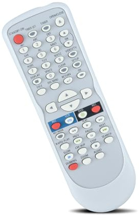 Telecomando di ricambio NB654 NB654UD adatto per FUNAI DVD VCR Combo WV20V6 PY90VG SV2000, funziona anche con registratore DVD Pye Video PY90VG con videoregistratore