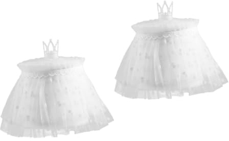 CAXUSD 2sets Girl Photo Shoot Outfit Tutu Skirt and Crown Newborn Photography Costume for Photoshoot Props and Photography Outfits
