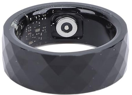 Smart Ring, 20 MAh Edelstahl Smart Sleep Tracking Ring, Mehrere Trainingsmodi (Nr. 22)